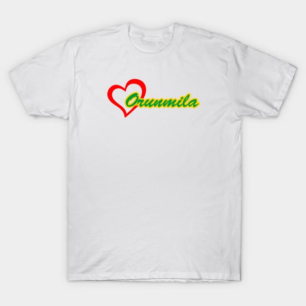 Orunmila T-Shirt by Korvus78